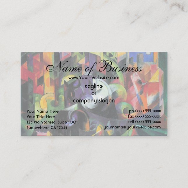 Carte De Visite Image avec bétail Marc; Bild mit Rindern becomes T (Devant)