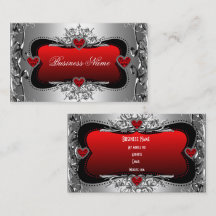 Image de cœurs élégants diamant argent rouge