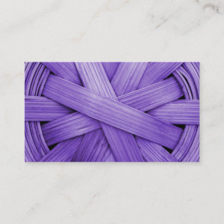 Carte De Visite Image de panier pourpre