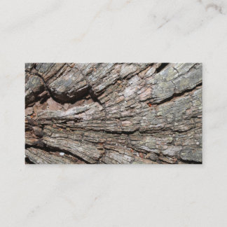 Carte De Visite Image de vieux bois de tronçon d'arbre