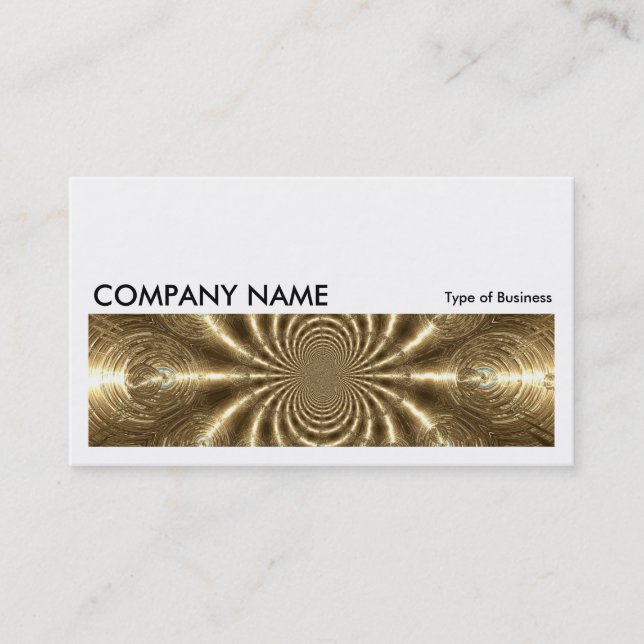 Carte De Visite Image longue 0111 - Gold Vortex (Devant)