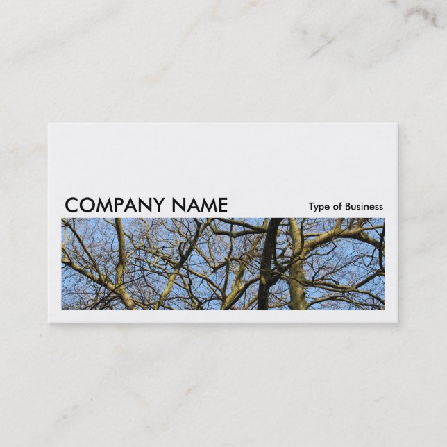 Carte De Visite Image longue 0165 - Branches (Devant)