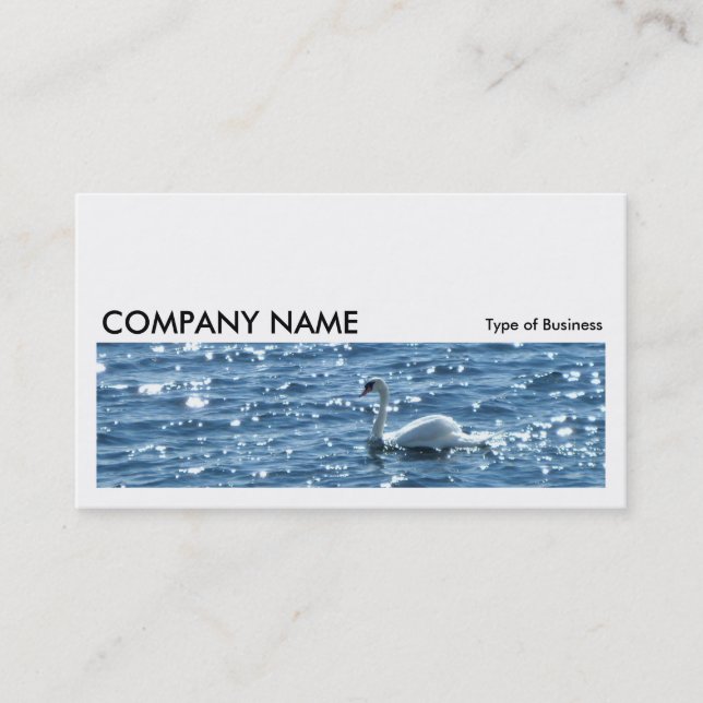 Carte De Visite Image longue 046 - Swan (Devant)