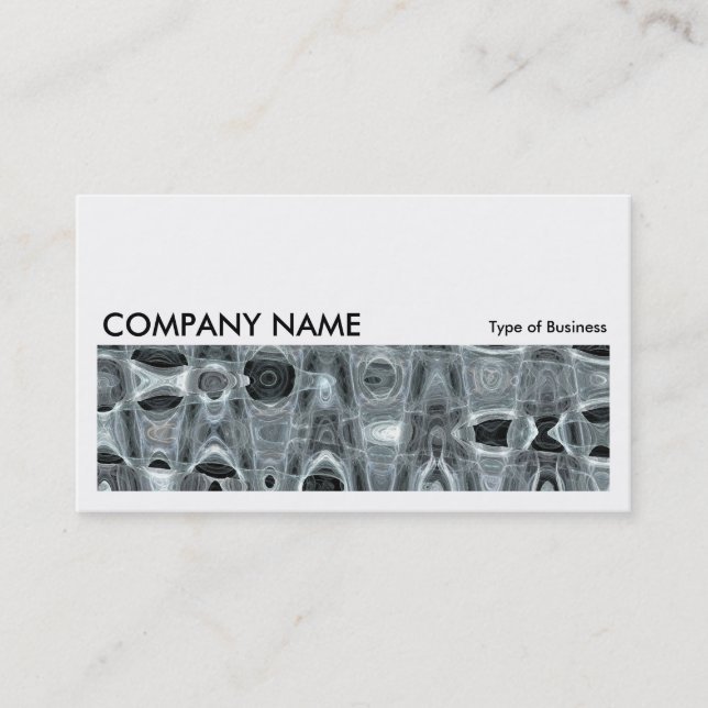 Carte De Visite Image longue 078 - Glace Waves II (Devant)