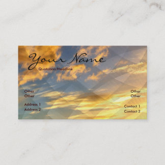 Carte de visite Imaginaire cloud