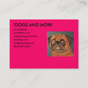 Carte De Visite IMG_0135, "CHIENS ET PLUS, ginsburg d'Éric,