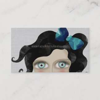 Carte De Visite Immense Vue bleue