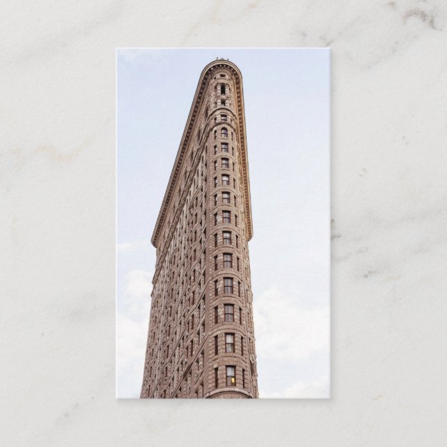 Carte De Visite immeuble Flatiron  (Devant)
