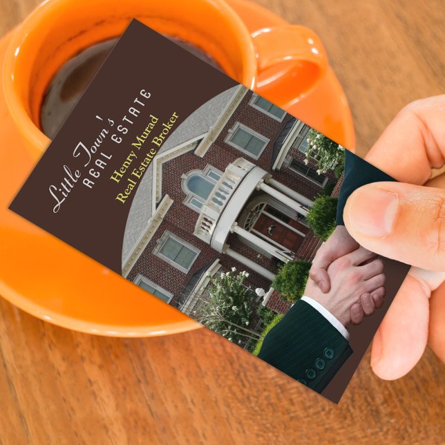 Carte de visite immobilier (Créateur téléchargé)