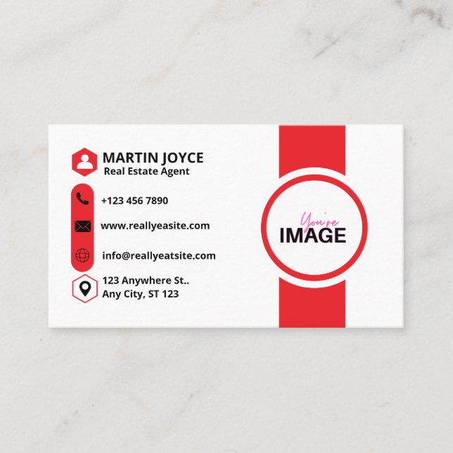 Carte De Visite Immobilier  (Devant)
