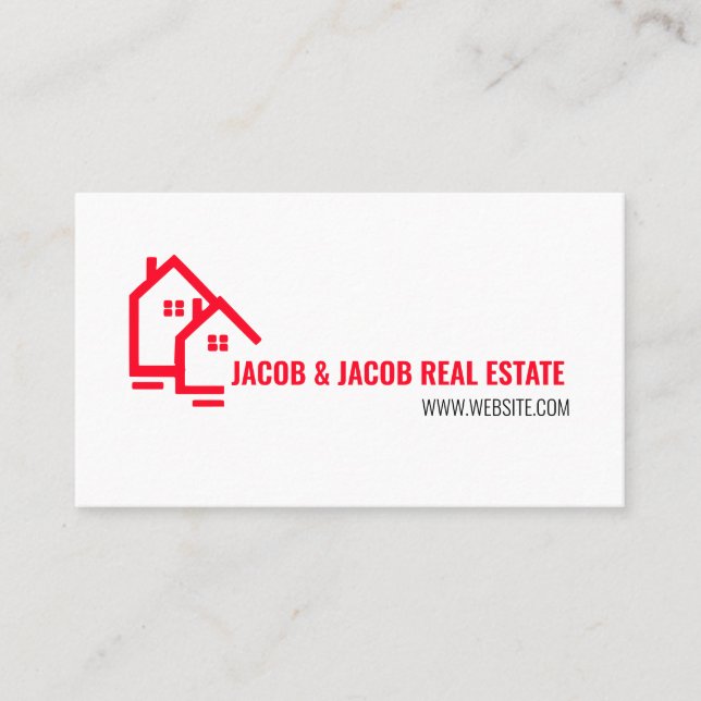 Carte de visite immobilier (Devant)