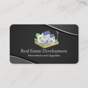 Carte De Visite Immobilier Accueil Propriétés Développement
