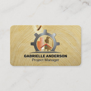 Carte De Visite Immobilier Commercial   Promoteur   Propriétés