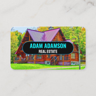 Carte De Visite Immobilier de luxe moderne (Code QR) Réalisateur d