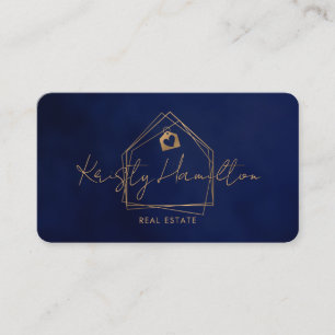 Carte De Visite immobilier moderne professionnel realtor ajouter p