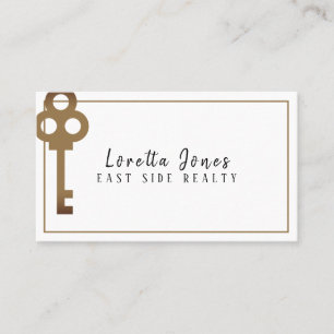 Carte de visite immobilier professionnel