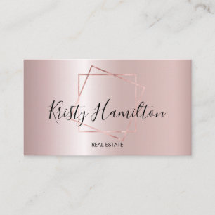 Carte De Visite Immobilier professionnel maison courtier or photo