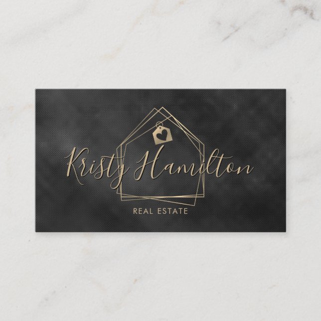 Carte De Visite immobilier professionnel maison immobilier immobil (Devant)