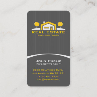 Carte De Visite Immobilier professionnel moderne