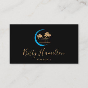 Carte De Visite immobilier professionnel palm beach maison photo b