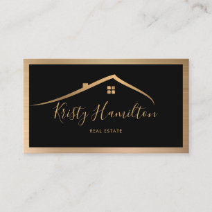 Carte De Visite immobilier professionnel realtor key ajouter photo