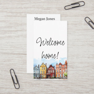 Carte De Visite Immobilier, Realtor, Courtier