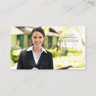 Carte De Visite Immobilier Realtor Immo Rendez-vous photo