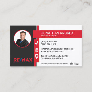 Carte de visite immobilier Remax