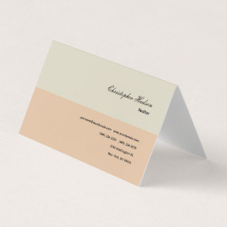 Carte De Visite Immobilier simple professionnel