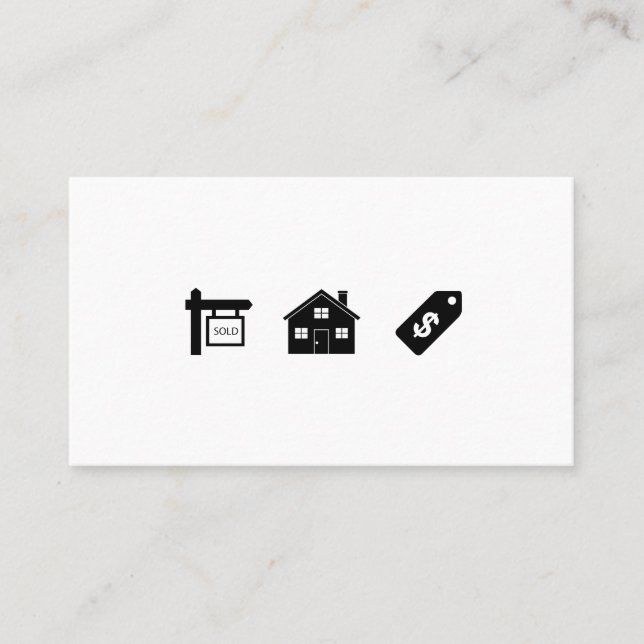 Carte de visite immobilière (Devant)
