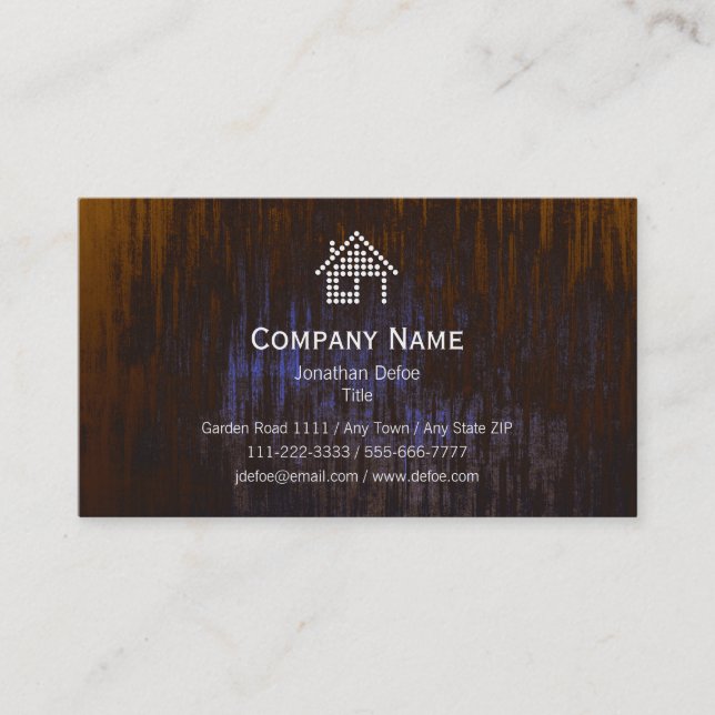 Carte De Visite Immobiliers (Devant)