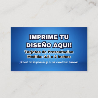 Carte De Visite Impresio para Tarjetas de Presentacion Imprime