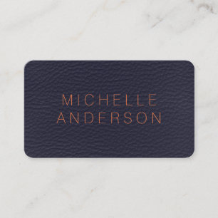 Carte De Visite Impression textuelle minimaliste