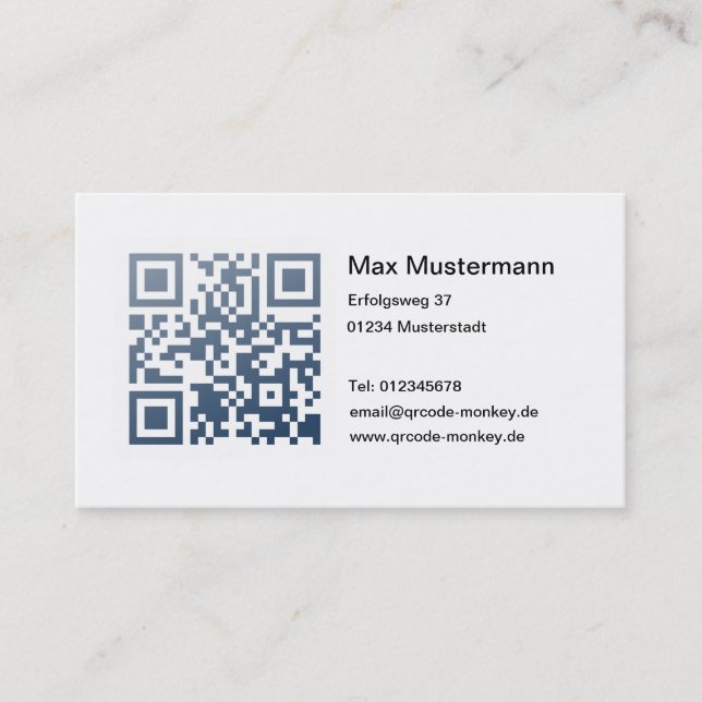 Carte de visite (individuellement gestaltbar) (Devant)