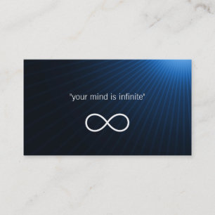 Carte De Visite Infini personnel de l'entraîneur  