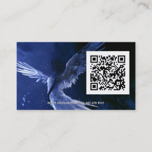 Carte De Visite Infinite Grace Code QR de Winged Angel