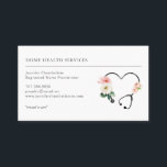 Carte De Visite Infirmière de santé Floral Stethoscope<br><div class="desc">une simple infirmière soignante à domicile avec un joli stéthoscope floral aquarelle, dans un élégant et joyeux. Vous pouvez personnaliser cette jolie carte pour une infirmière autorisée, une infirmière auxiliaire de santé à domicile ou une aide infirmière. Ajoutez votre propre titre et vous pouvez inclure ce slogan ou écrire votre...</div>