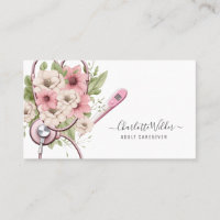 Infirmière soignante Floral Stethoscope Thermomètr