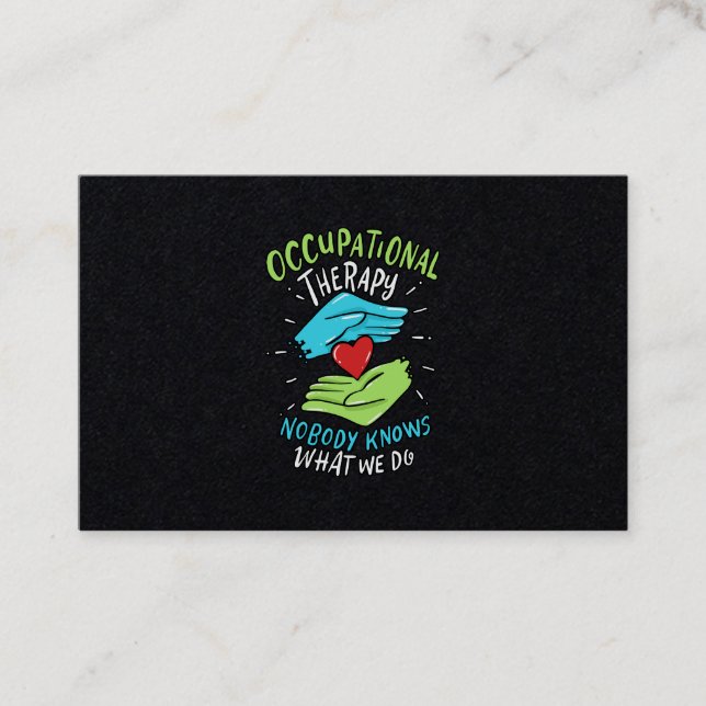 Carte De Visite Infirmière-thérapeute (Devant)