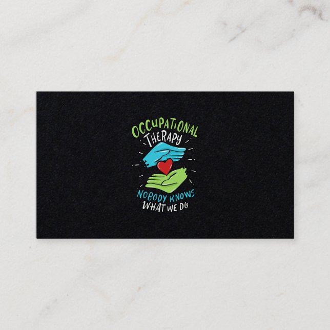 Carte De Visite Infirmière-thérapeute (Devant)