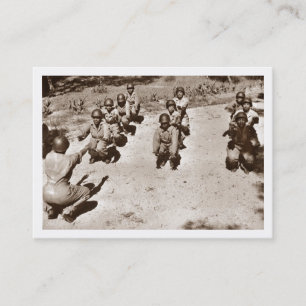 Carte De Visite Infirmières noires avec instructeur de forage