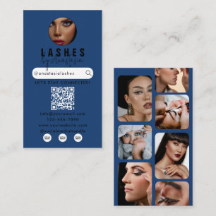 Carte De Visite Influenceur Maquilleuse Artiste Capillaire Photos 
