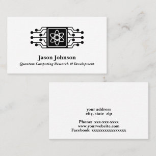 Carte De Visite Informatique quantique
