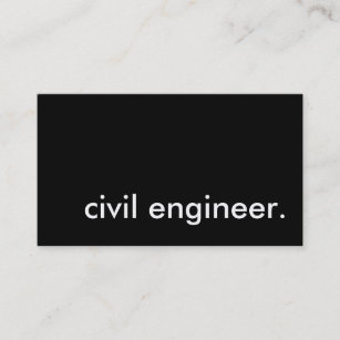 Carte De Visite ingénieur civil.