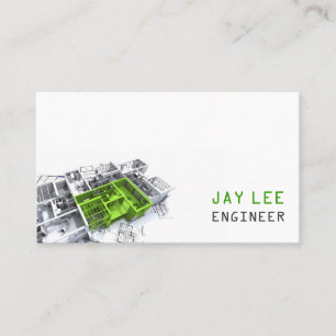 Carte De Visite Ingénieur, Ingénierie, Architecte, Bâtisseur