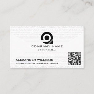 Carte De Visite Ingénieur logiciel en intelligence artificielle en