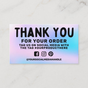 Carte De Visite Insérez-Y Coton