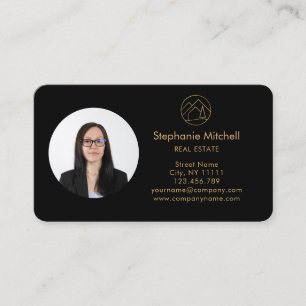 Carte De Visite Insertion Photo Immobilier Ajouter Realtor Photo