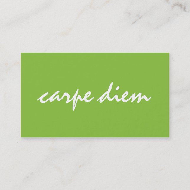 Carte De Visite Inspiré de motivation simple élégant moderne (Devant)