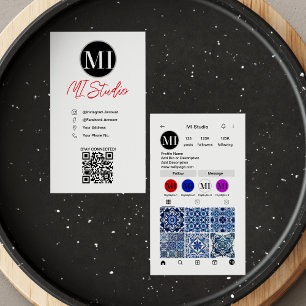 Carte de visite Insta
